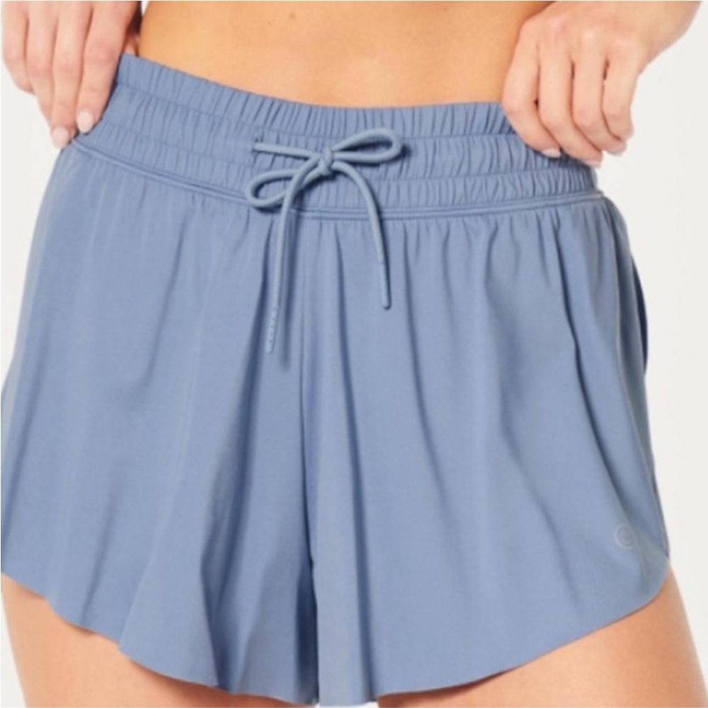 New Harmony Balance 4way stretch active shorts size xl lined blue